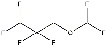 2,2,3,3-四氟丙基二氟甲醚结构式