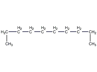 正癸烷结构式
