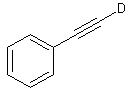 苯乙炔-d结构式
