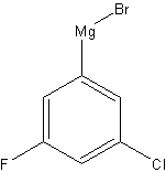 3-氯-5-氟苯基溴化镁结构式