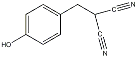 4-羟基苯甲基丙二腈结构式