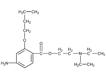 氨布卡因结构式