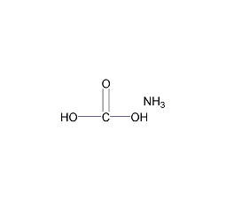 碳酸铵一水结构式