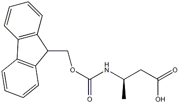 芴甲氧羰基-L-β-高丙氨酸结构式
