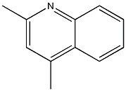 2,4-二甲基喹啉结构式