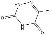 6-氮杂胸腺嘧啶结构式