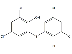 2,2'-硫代双(4,6-二氯酚)结构式