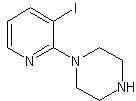 1-(3-碘吡啶-2-基)哌嗪结构式
