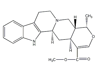 萝芙碱结构式