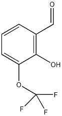 2-羟基-3-(三氟甲氧基)苯甲醛结构式