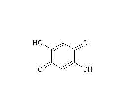 2,5-二羟基对苯醌结构式