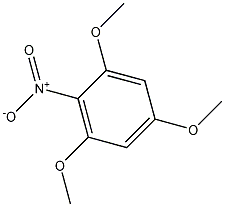 1,3,5-三甲氧基-2-硝基苯结构式