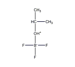 三氟化硼-异丙醇试剂结构式