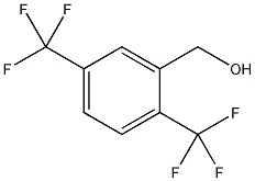 2,5-双(三氟甲基)苯甲醇结构式