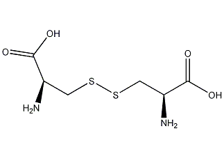 L-胱氨酸结构式
