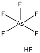 Hydrogen hexafluoroarsenate(V)