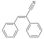α-苯基肉桂腈结构式