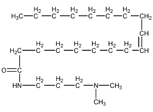 油酰胺丙基二甲胺结构式