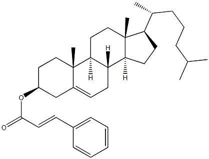 胆甾醇肉桂酸酯结构式