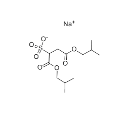 丁二酸二异丁酯磺酸钠结构式