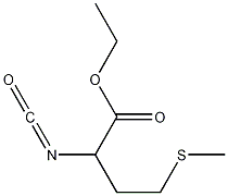 2-异氰酰-4-(甲基硫代)丁酸乙酯结构式