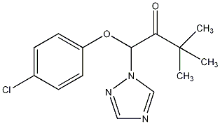 三唑醇结构式