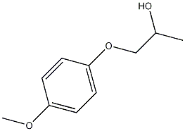 1-(4-甲氧基苯氧基)-2-丙醇结构式