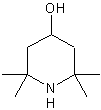 2,2,6,6-四甲基-4-哌啶醇结构式