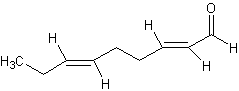 trans,trans-2,6-Nonadienal