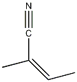 2-甲基-2-丁烯腈结构式