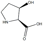 顺-3-羟基-DL-脯氨酸结构式
