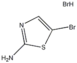 2-氨基-5-溴噻唑氢溴酸盐结构式