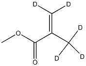 甲基丙烯酸甲酯-d5结构式