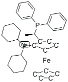 (S)-(-)-l-[(S)-2-( Dicyclohexylphosphino)ferroceny1] ethyldicyclohexylphosphino