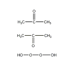 1,2,4,5-四氧杂-3,3,6,6-甲基环己烷结构式