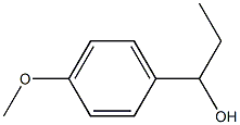 1-(4-甲氧苯基)-1-丙醇结构式
