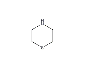 硫代吗啉结构式