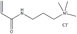 (3-丙烯酰胺丙基)三甲基氯化铵结构式