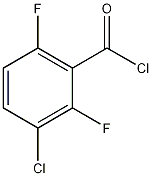 3-氯-2,6-二氟苯甲酰氯结构式