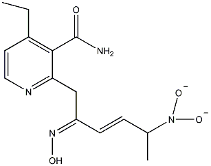 (±)-(E)-4-Ethyl-2-[(Z)-hydroxyimino]-5-nitro-3-hexen-1-yl-nicotinamide