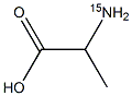 DL-丙氨酸-15N结构式