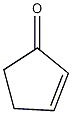 2-环戊烯-1-酮结构式
