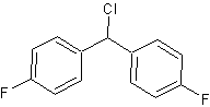4,4'-二氟二苯甲基氯结构式