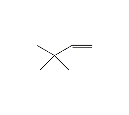 3,3-二甲基-1-丁烯结构式