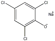 2,4,6-三氯苯酚钠结构式