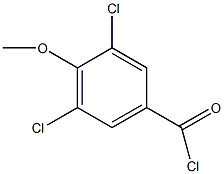 3,5-二氯-4-甲氧基苯甲酰氯结构式