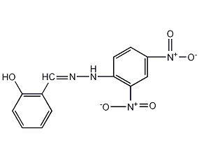 2-羟基苯甲醛-2,4-二硝基苯结构式