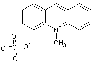 10-甲基吖啶高氯酸盐结构式