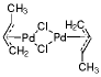 氯化丁烯钯二聚体结构式