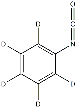 异氰酸苯酯-d5结构式